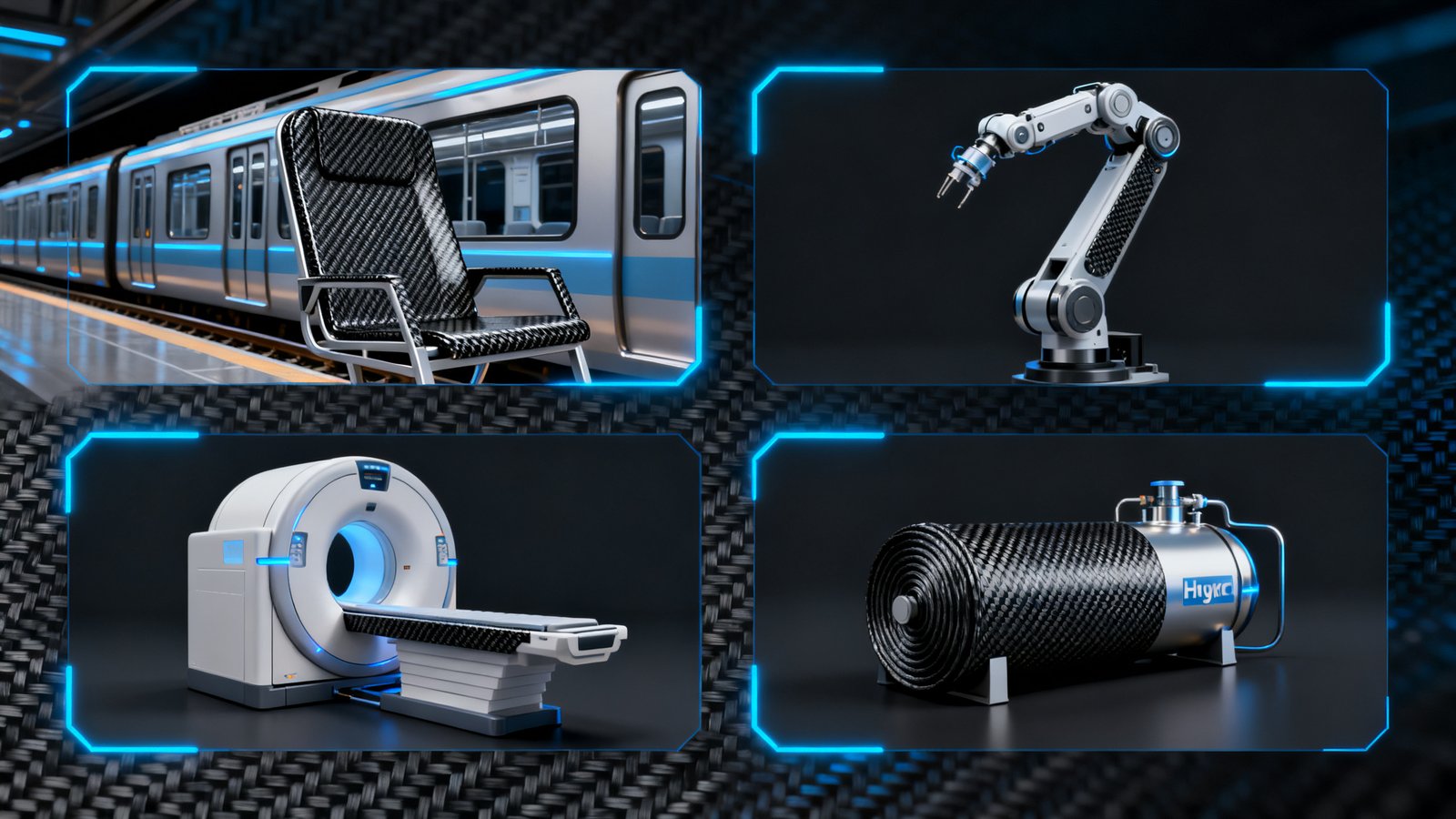 Real-World Industrial Carbon Fiber Application Cases